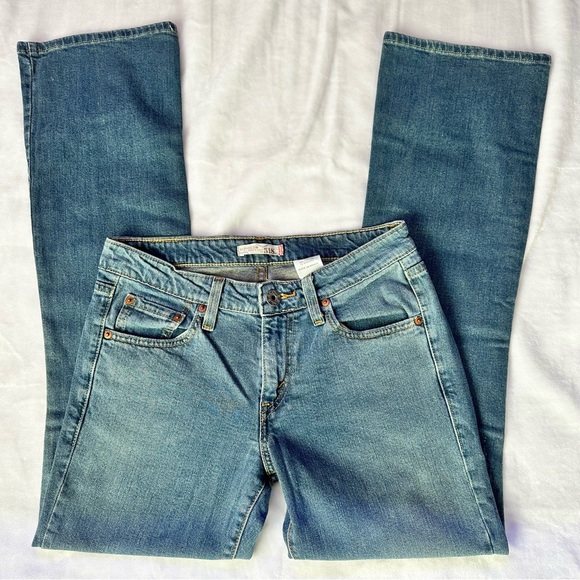 Levi’s Jeans 518 Superlow Bootcut Y2K Size 7M - Picture 6 of 9